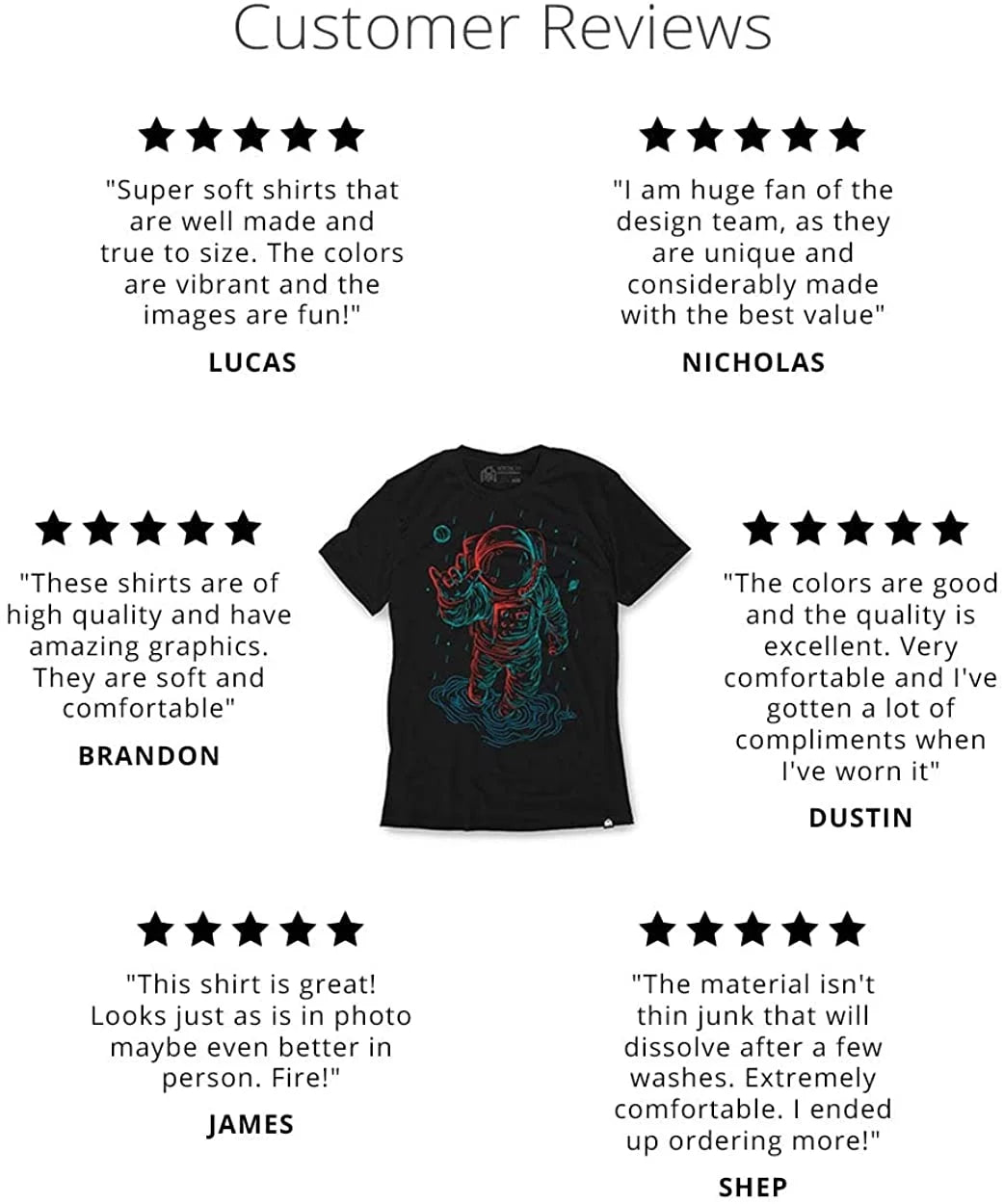 Men's Graphic Tees A483