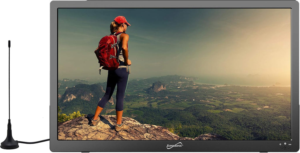13 Portable Widescreen LED TV with Rechargeable Battery H785355