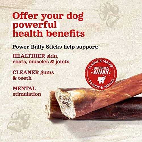 Power Bully Sticks Dog Treats R379662