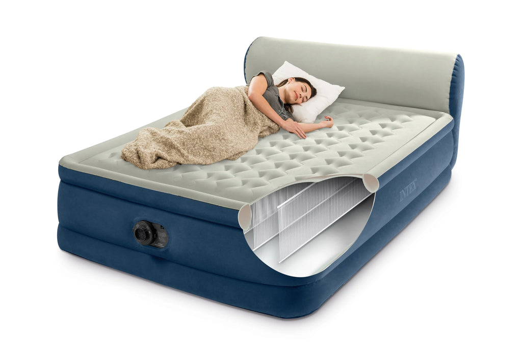Queen Air Bed with Built-in Pump T51883