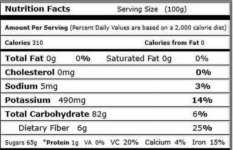 Dried Diced Dates 16 Oz Bag Q210722