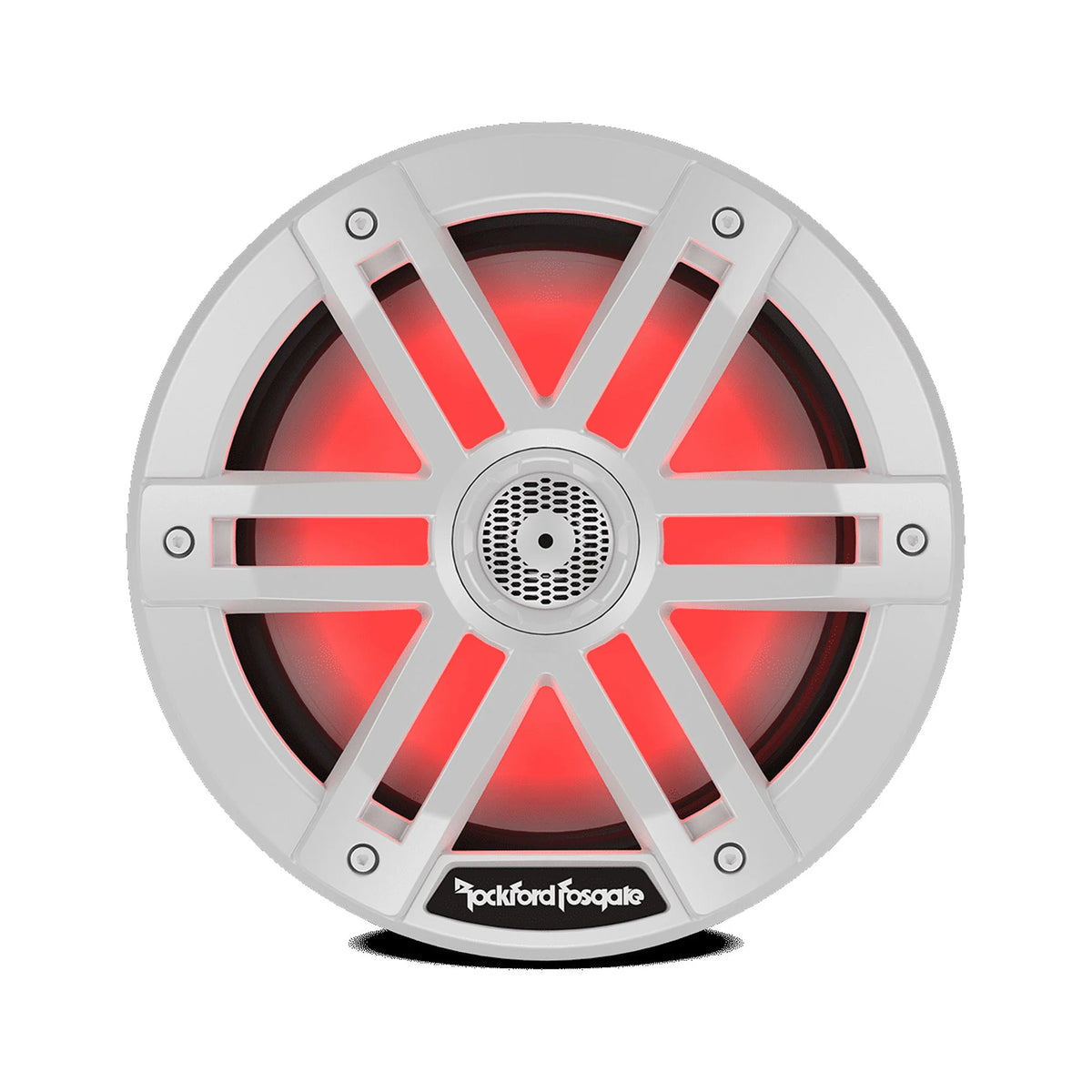 White 8” 2-Way Coaxial Marine Speakers (Pair) D3895