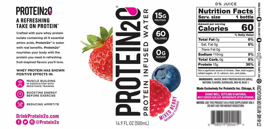 Low Calorie Whey Protein Drink 16.9 oz Pack of 12 U601587