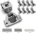 8 Pack Soft Close Adjustable Cabinet Hinge J82444