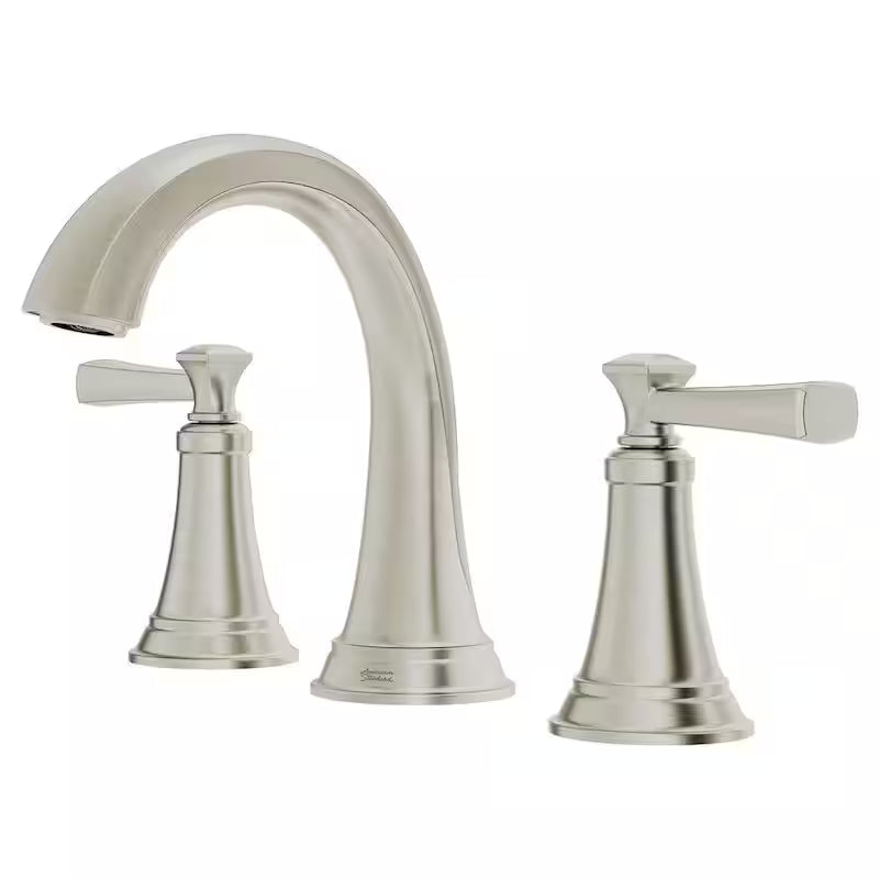 8 in. Widespread 2-Handle Bathroom Faucet in Brushed Nickel N597741