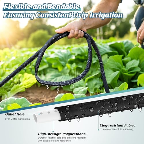 100ft Soaker Garden Hose A254