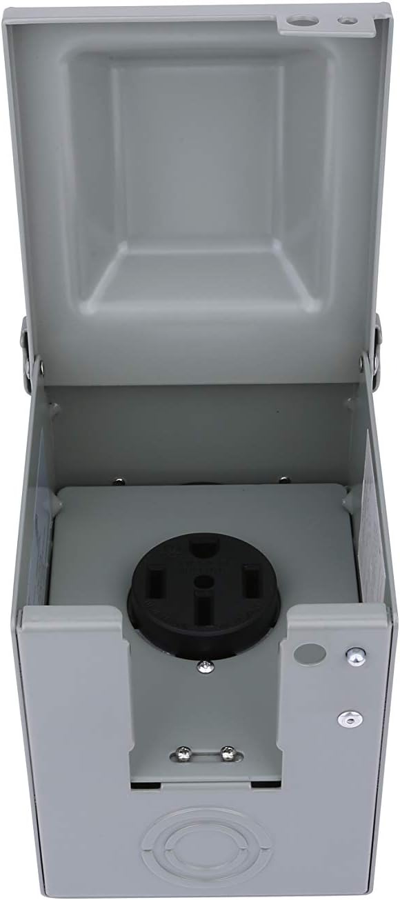 50 Amp 125/250 Volt Power Outlet Box C331