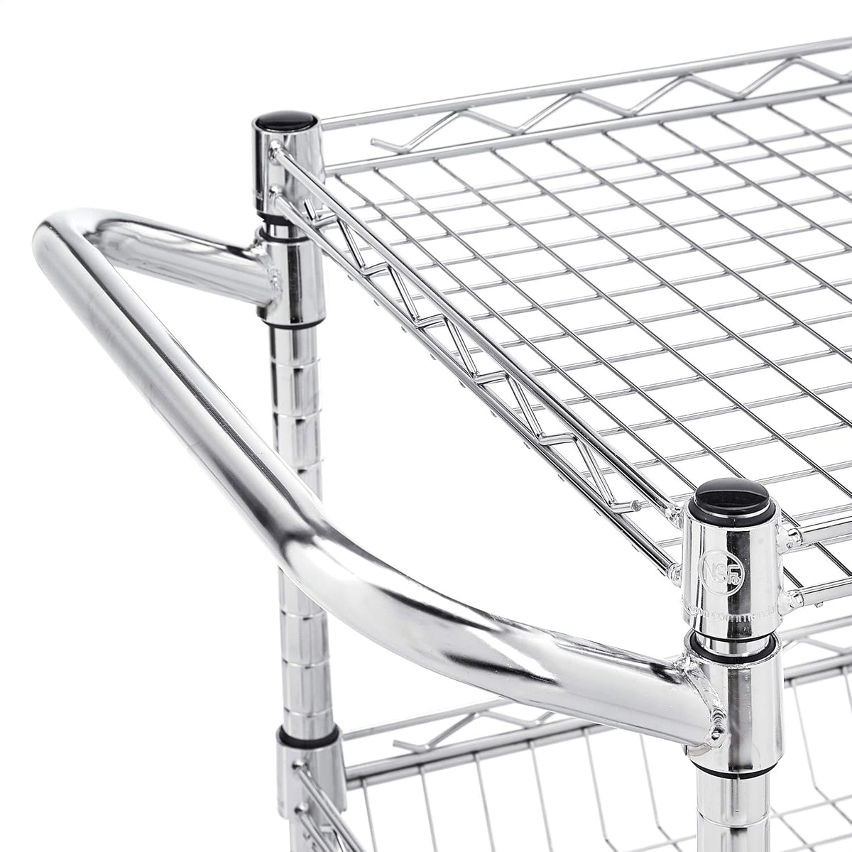 Heavy-Duty 3-Tier Utility Cart V75871