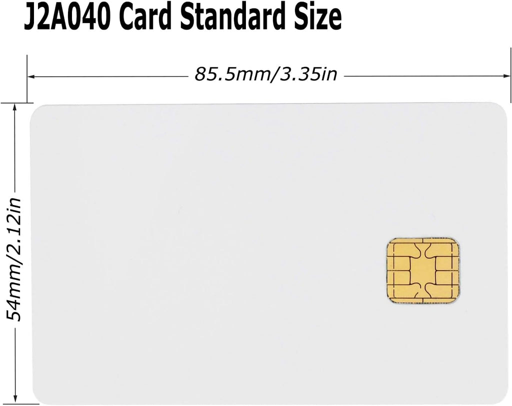Java Card 80K EEPROM Smart Chip Card with Magnetic Stripe 3 Pack X937703