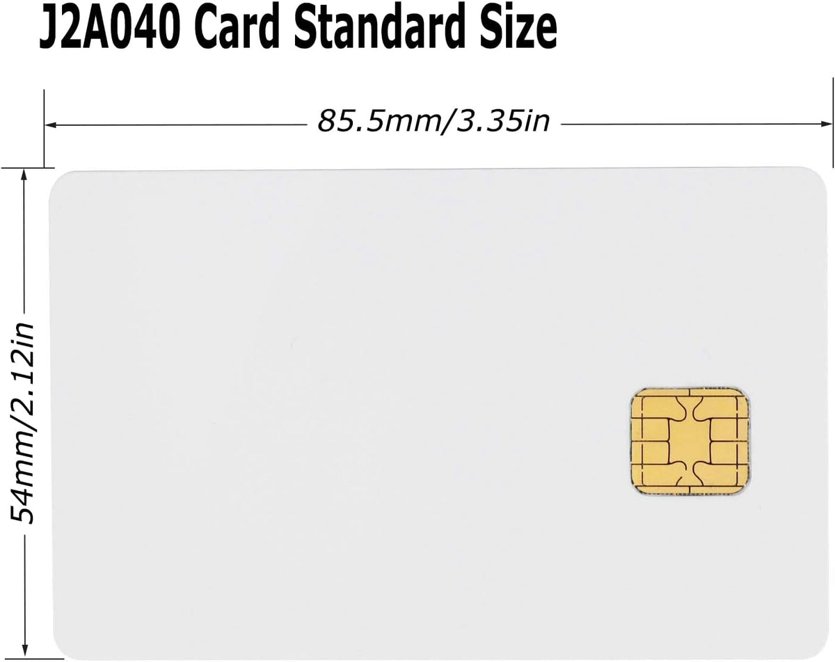 Java Card 80K EEPROM Smart Chip Card with Magnetic Stripe 3 Pack X937703