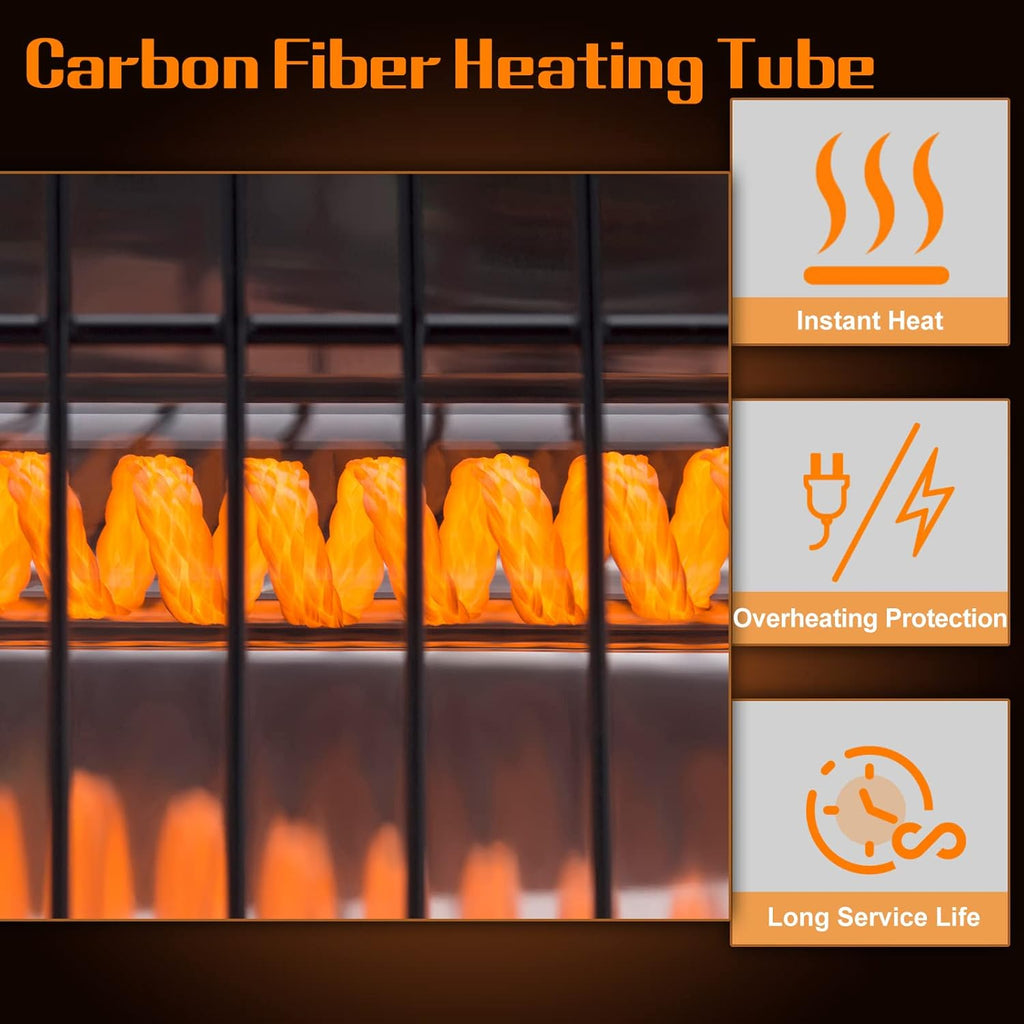 1500W Electric Infrared Patio Heater A710919