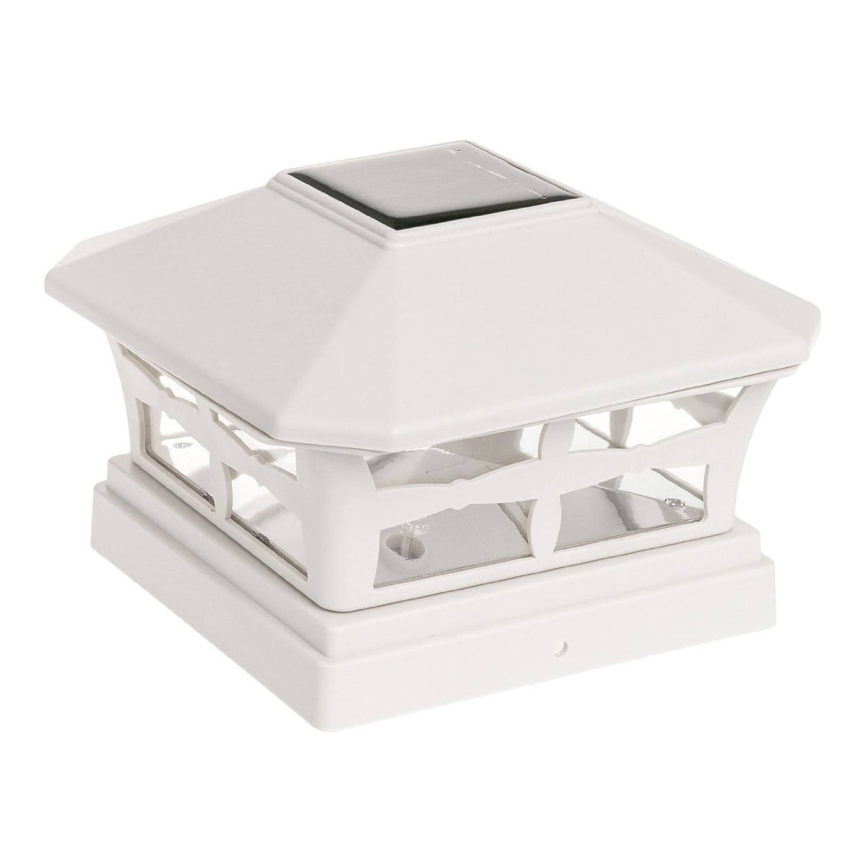 6 Pack Solar Powered Post Cap Light S604832