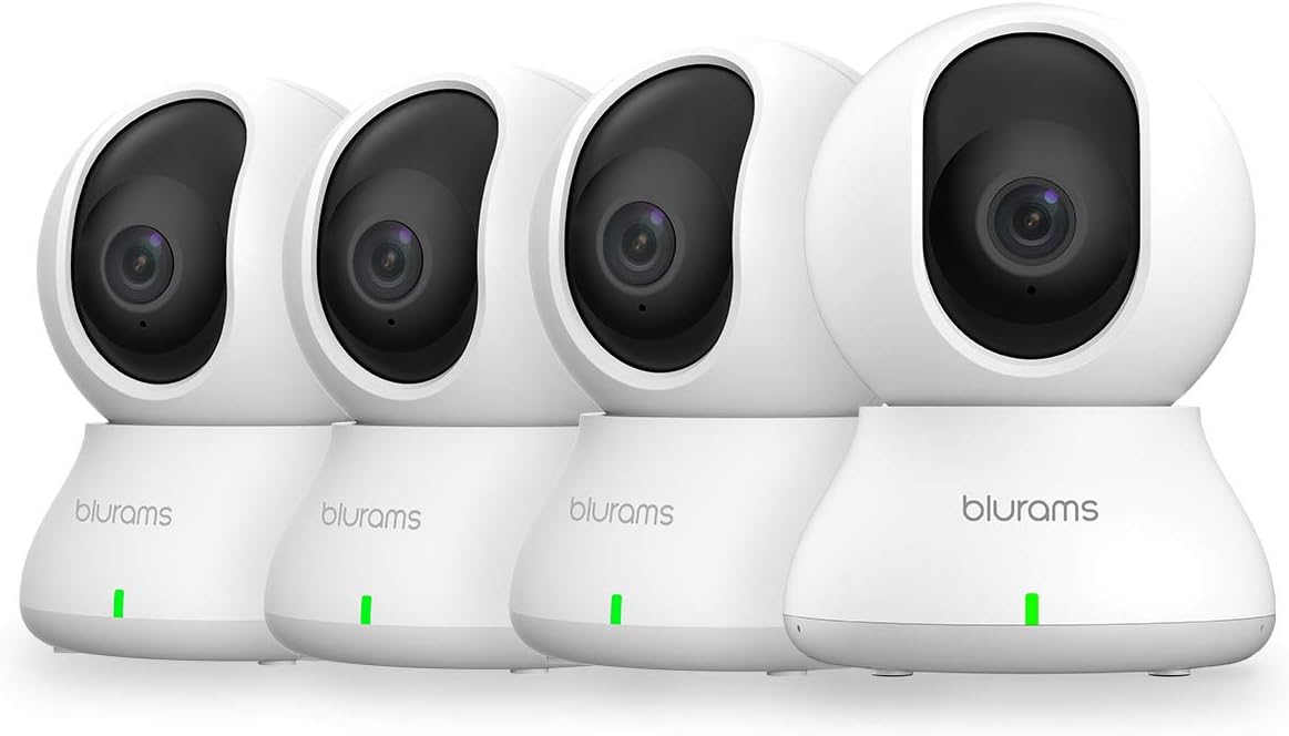 Indoor Security Camera PTZ 1080p WiFi Dome Camera with Two-Way Audio A562