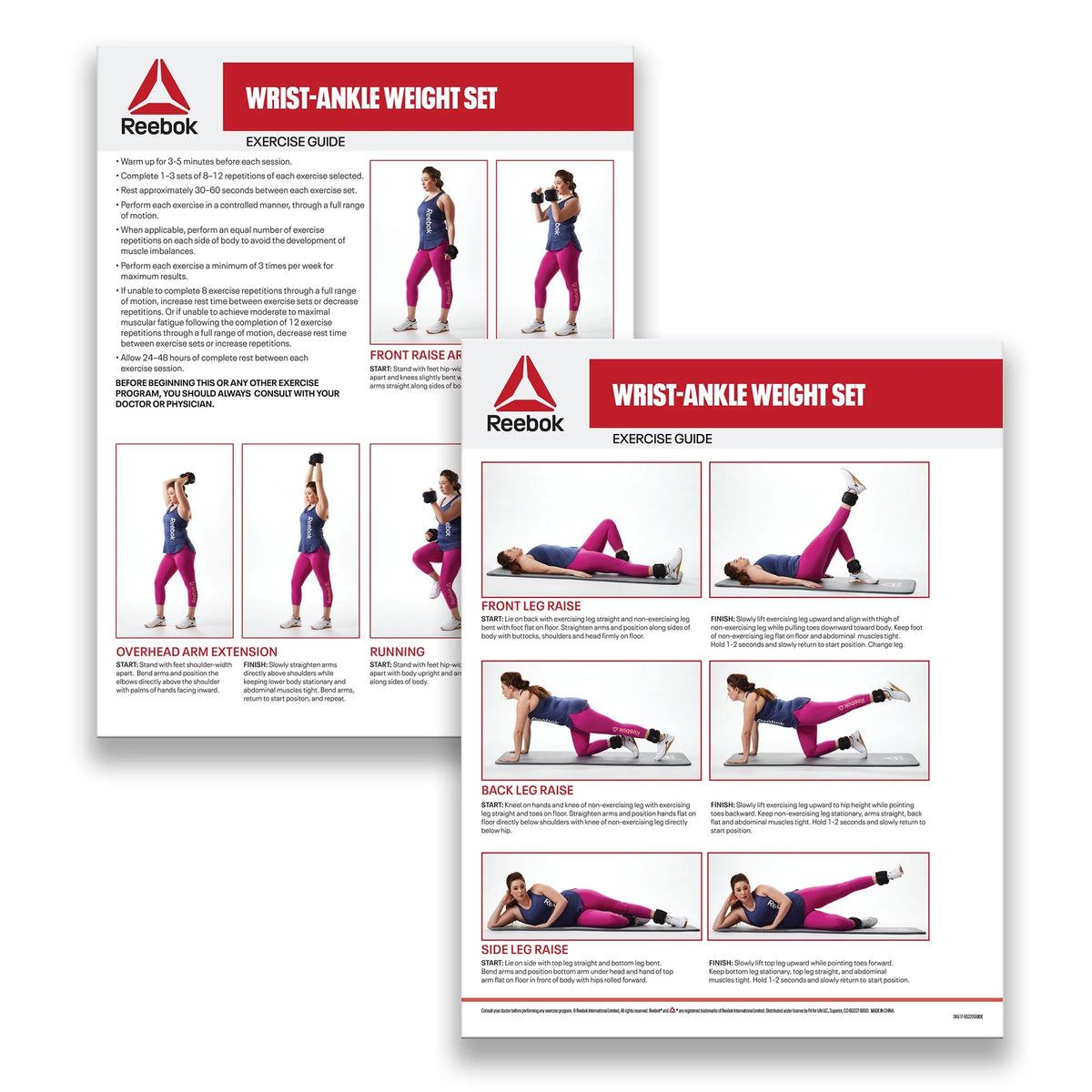 10lb Ankle and Wrist Weight Set H4163