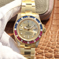Golden Blue Red Diamond 40mm U73178