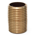 1/2 in. MIP Brass Pipe Close Nipple Fitting 25-Pack G91623