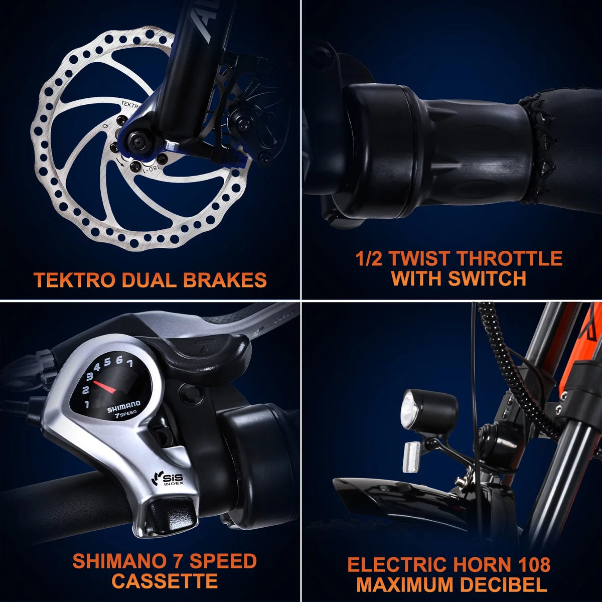 Fat Tire Step Through 750W 48V 20Ah Electric Bike G22350