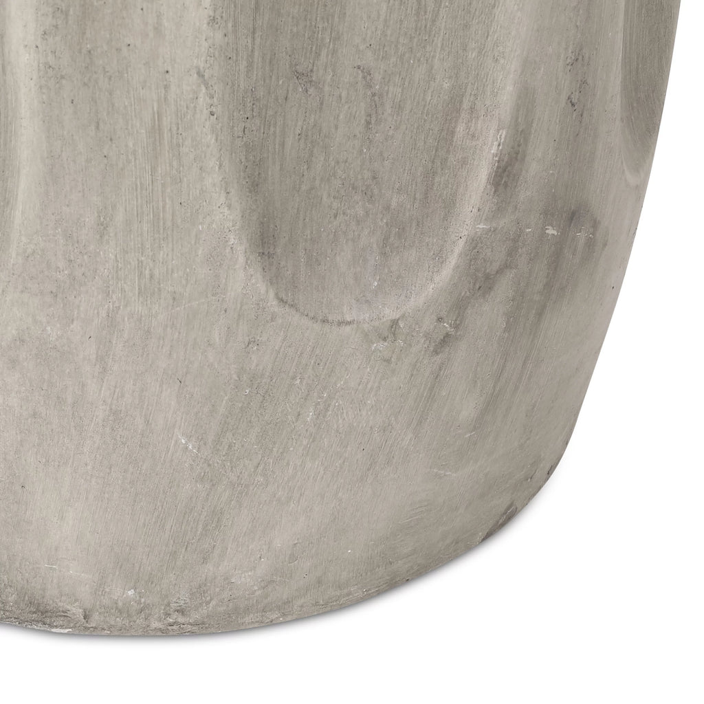Contemporary Lightweight Concrete Accent Side Table L805517