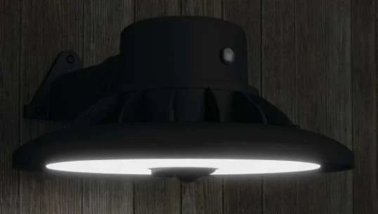 5000 Lumens Hardwired Outdoor LED Area Light with Motion Detection Q428