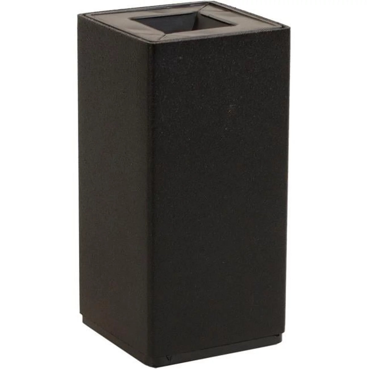 Adjustable Square Furniture Leg Matte Black 6 in. Pack of 4 J135376