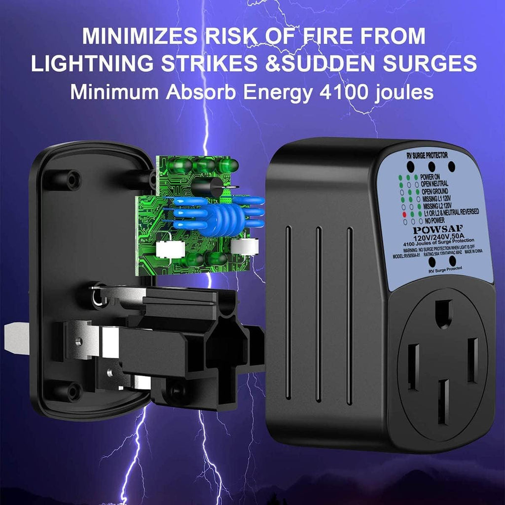 50 Amp RV Surge Protector D4200
