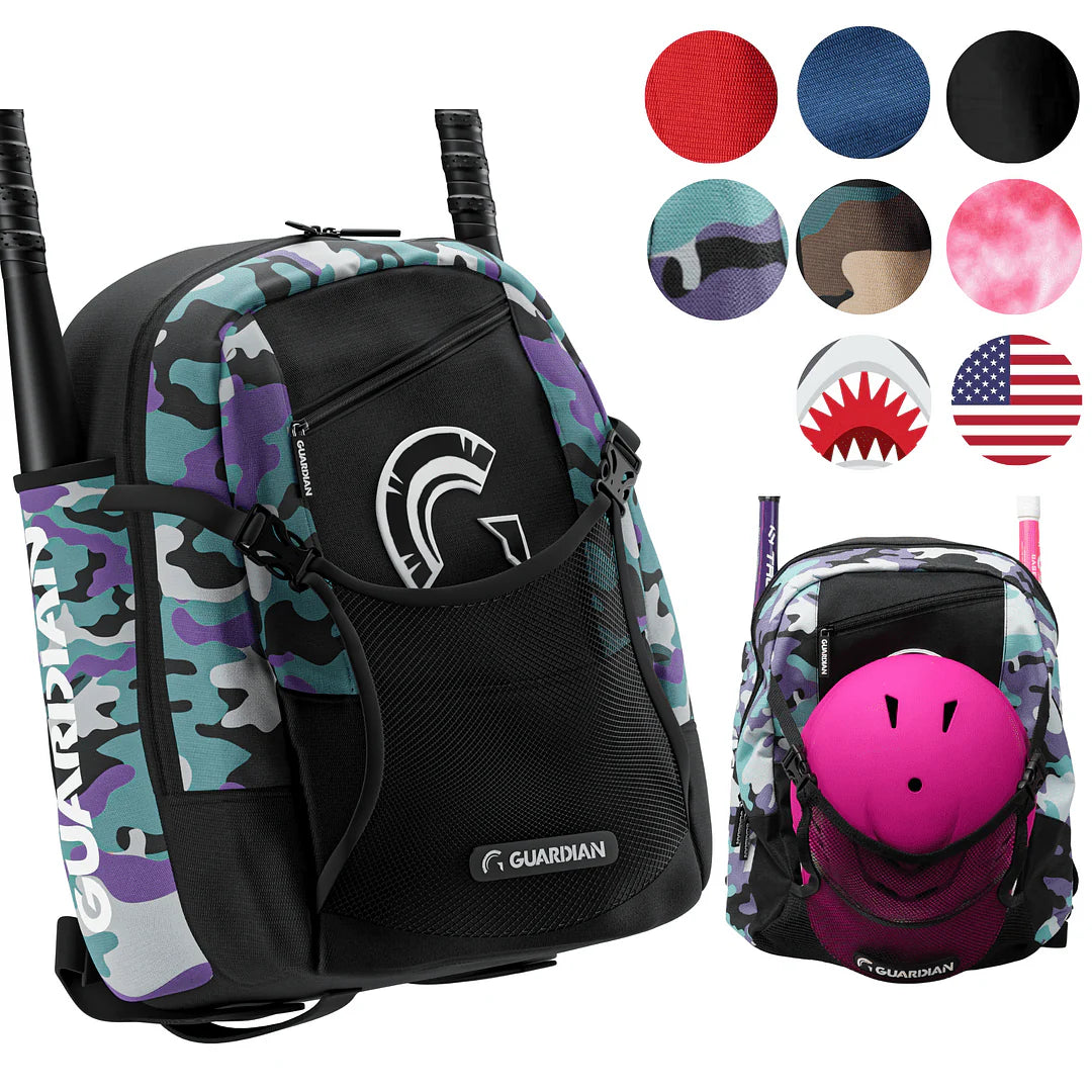 Youth Baseball Bag Holds Two Bats F634633