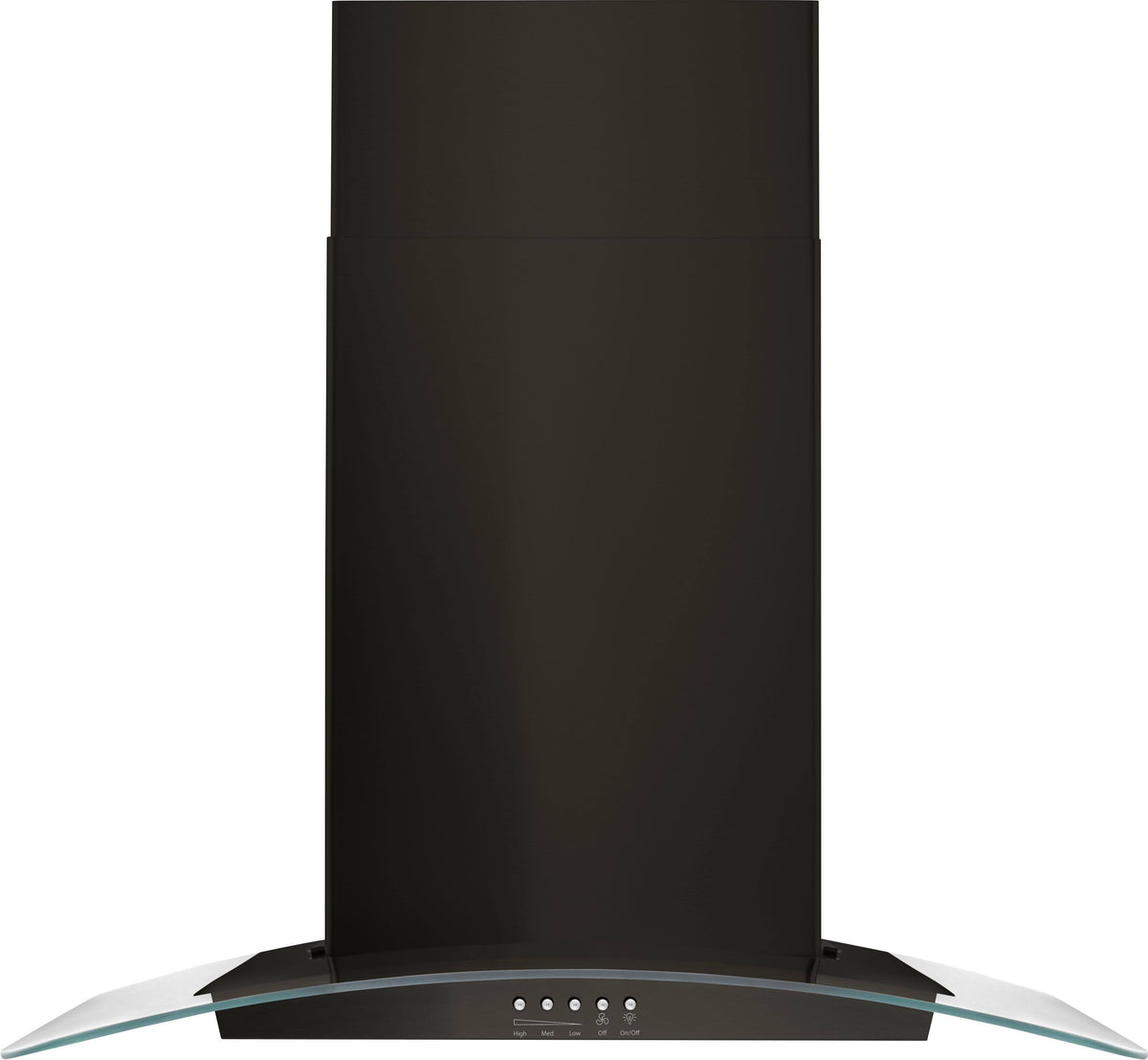 Black Stainless Wall Mount Range Hood I4322
