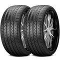Pair of 2 265/40R21 105Y XL All Season UHP High Performance Tires B9644
