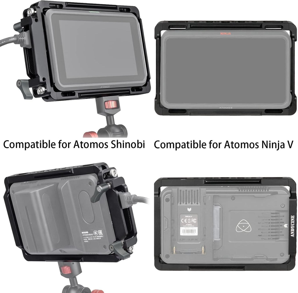 Monitor Cage with Sunhood and HDMI Cable Clamp Q2837