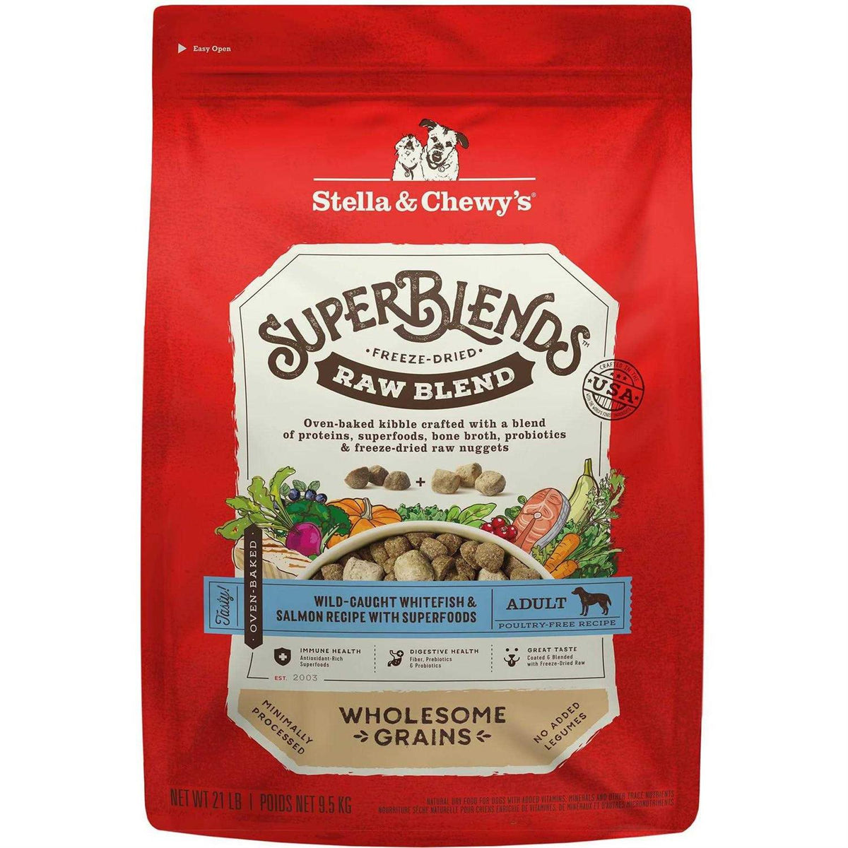 Whitefish & Salmon Recipe with Superfoods L749