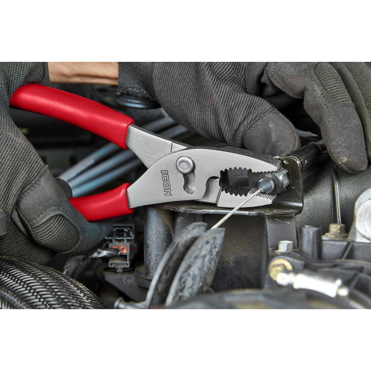 8 in. 3-Position Slip-Joint Pliers F682246