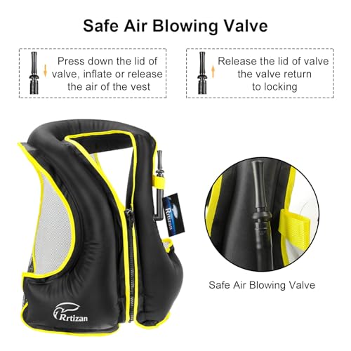 Inflatable Snorkel Vest for Adult K482