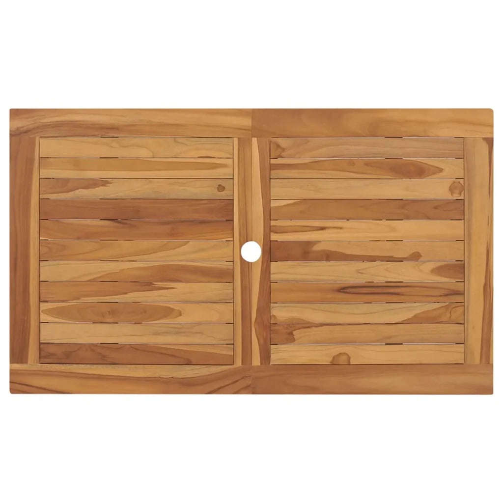 Folding Patio Table Solid Teak Wood L649