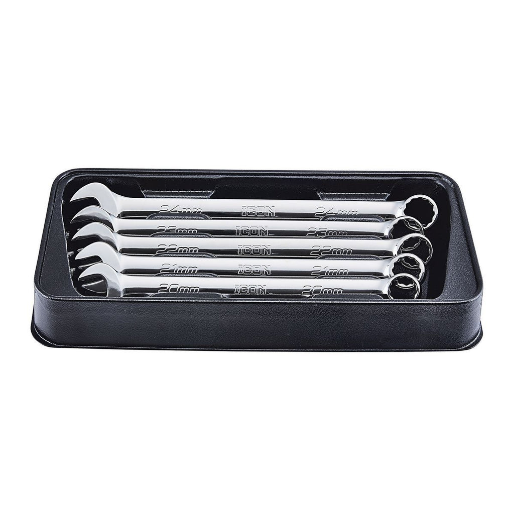 Metric Combination Wrench Set, 5 Piece Y54741