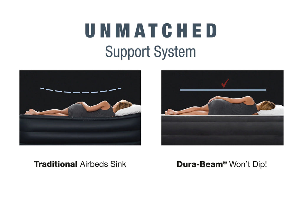 Queen Air Bed with Built-in Pump T51883