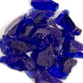20lbs Recycled Fire Pit Fire Glass in Cobalt Blue X6565