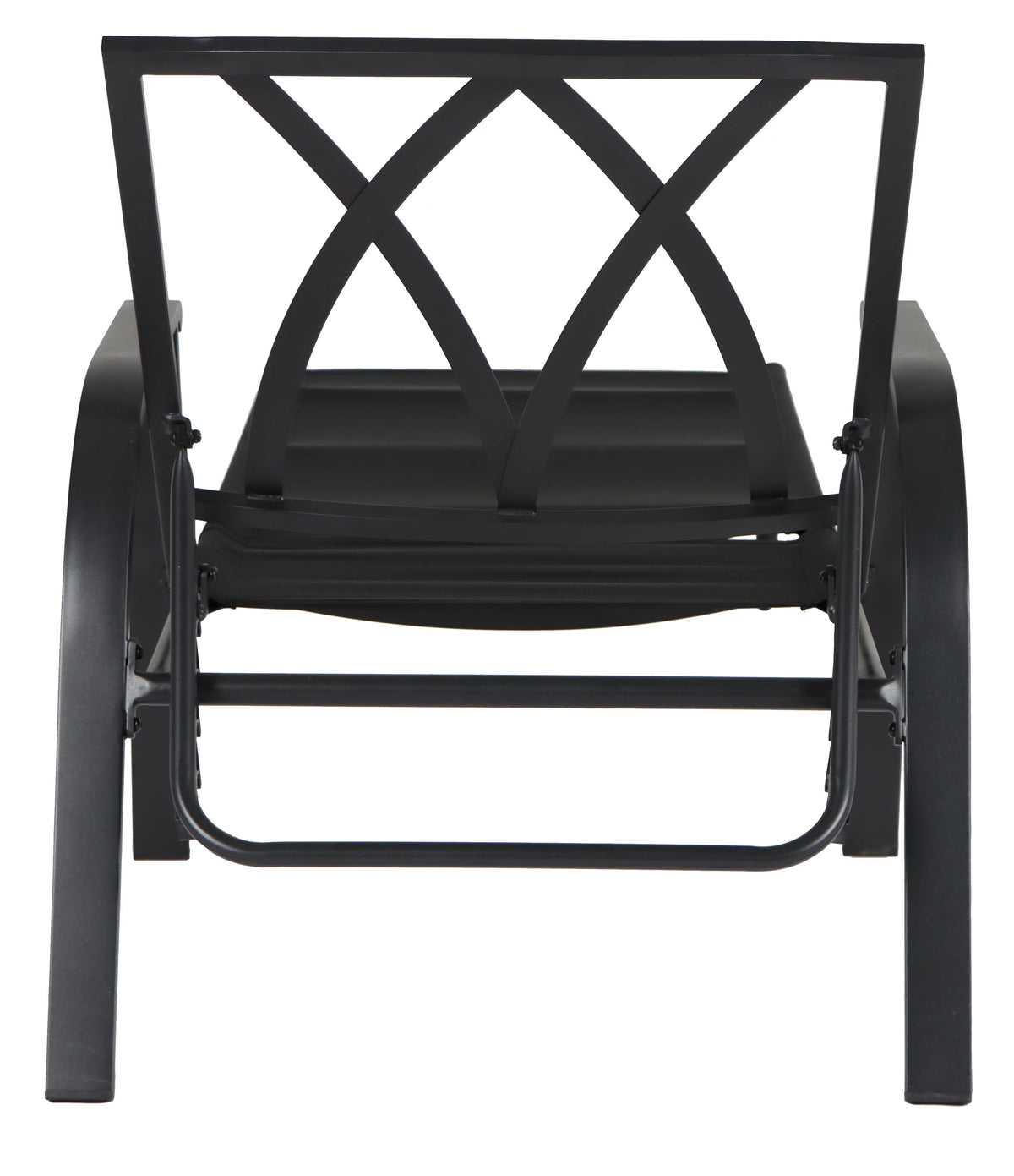 Red Cushion Steel Outdoor Chaise Lounge Q723679
