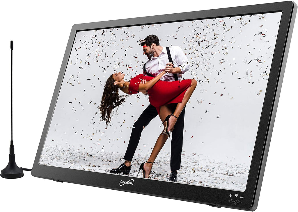 13 Portable Widescreen LED TV with Rechargeable Battery H785355