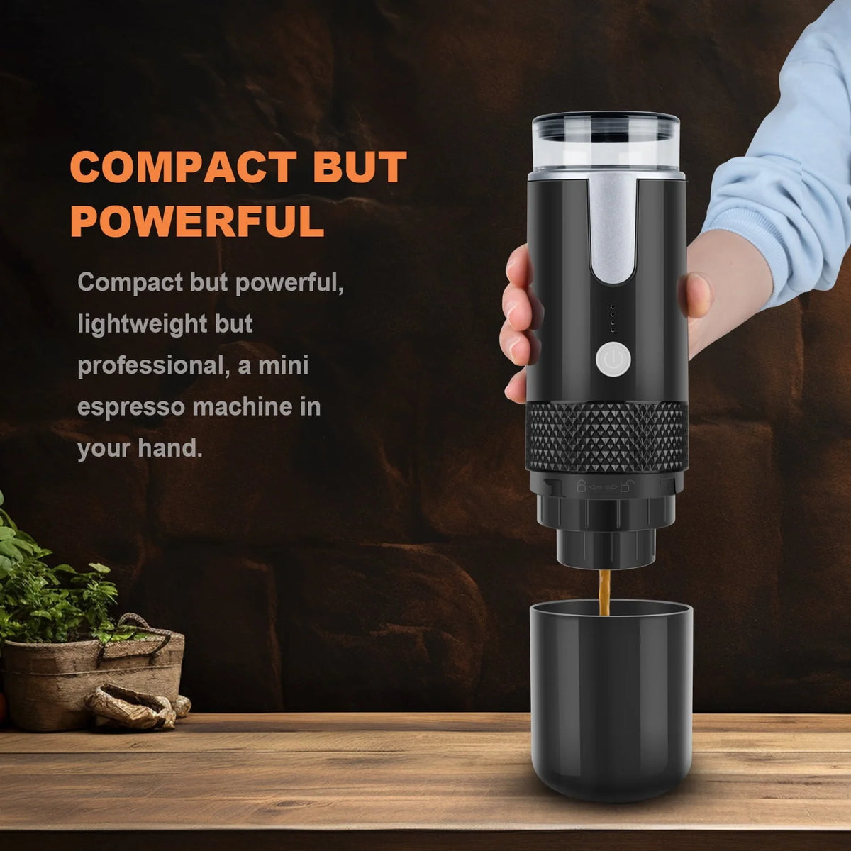 Portable Single Serve Coffee Maker U61374