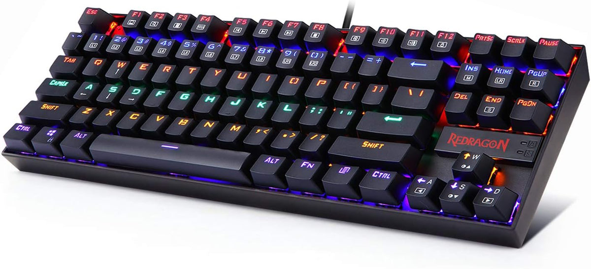 White 87 Key Mechanical Gaming Keyboard Pack of 2 B225048