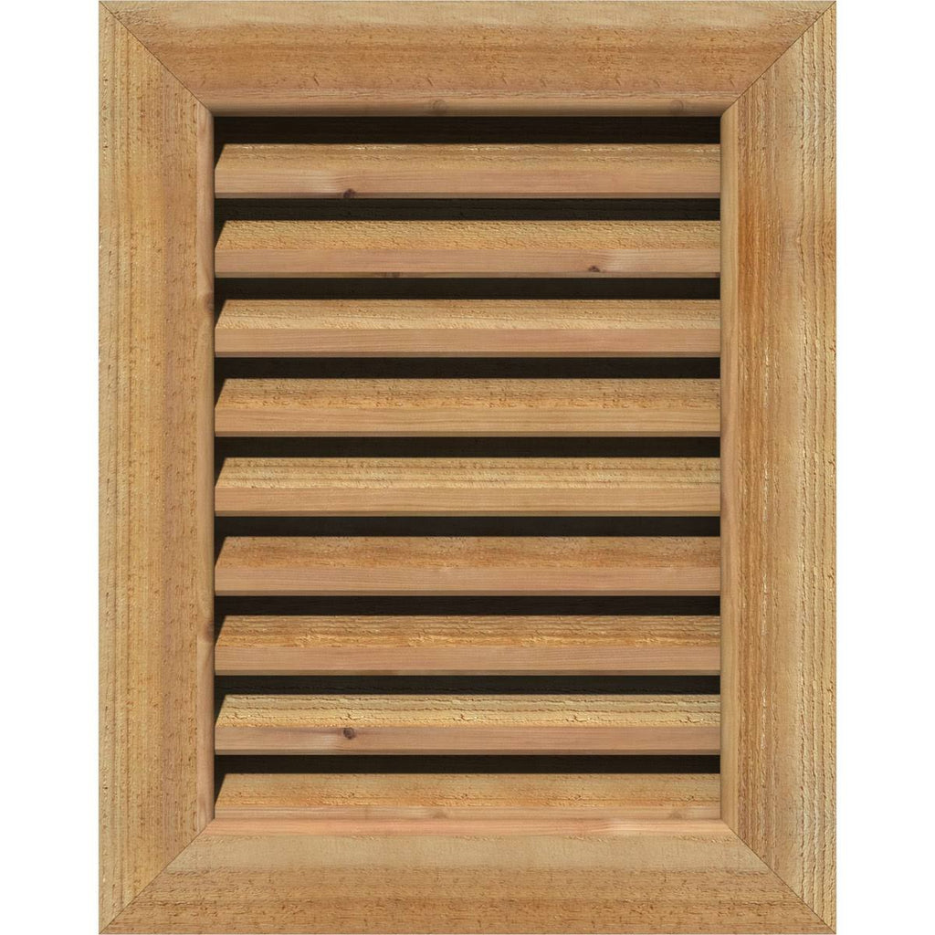 Unfinished Functional Rough Vertical Gable Vent P936252
