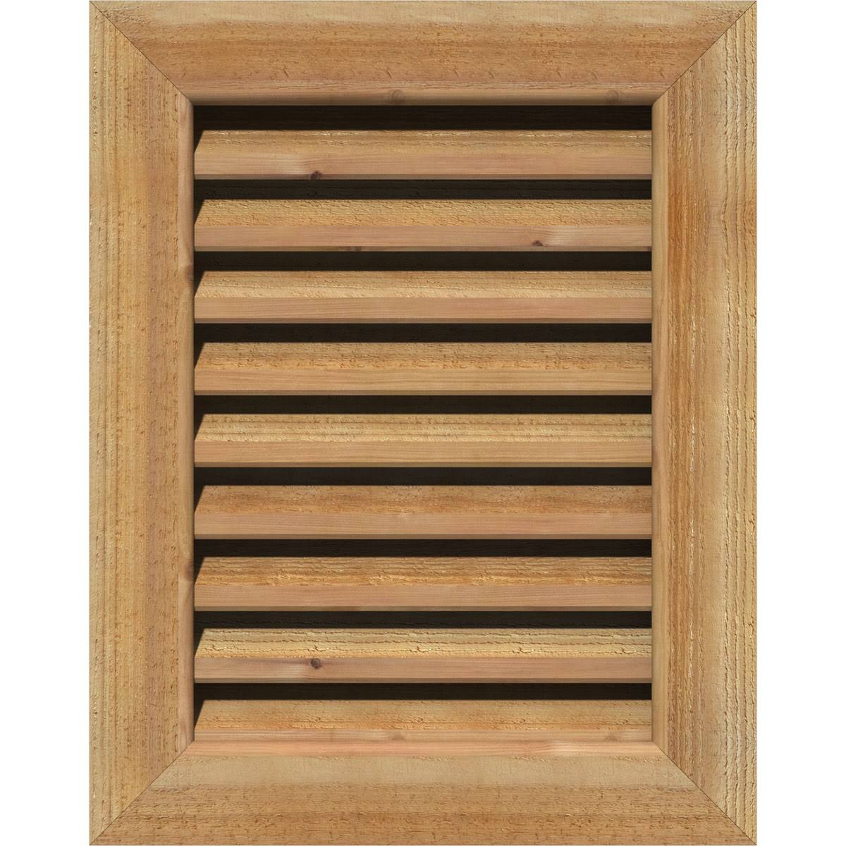 Unfinished Functional Rough Vertical Gable Vent P936252