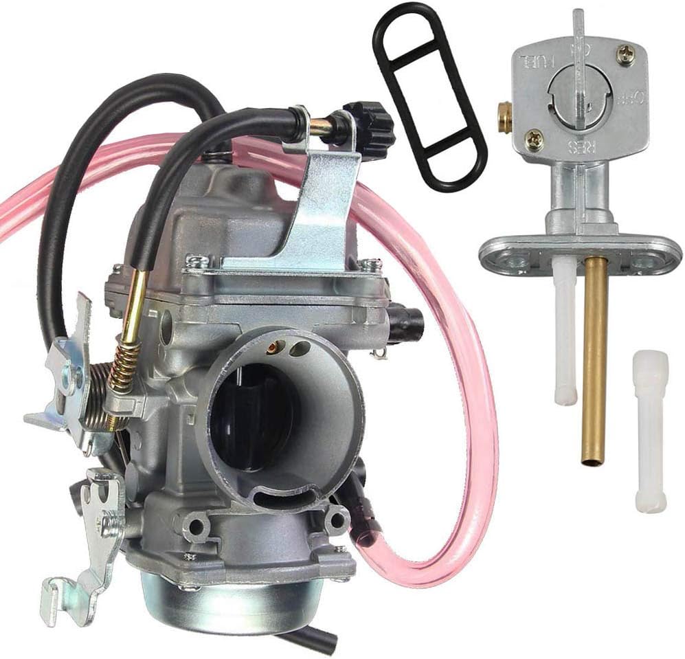 Carburetor with Fuel Gas Petcock Valve Switch Pump Pack of 2 I18655