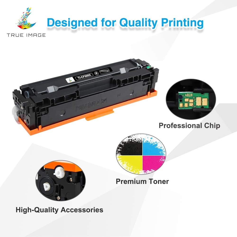 Compatible Toner Cartridge Replacement 4-Pack F8483