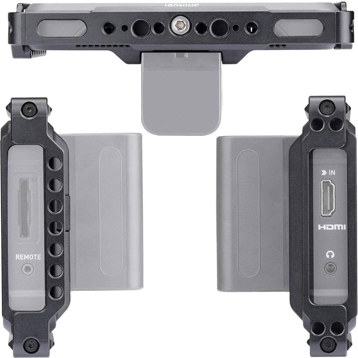 Monitor Cage with Sunhood and HDMI Cable Clamp Q2837