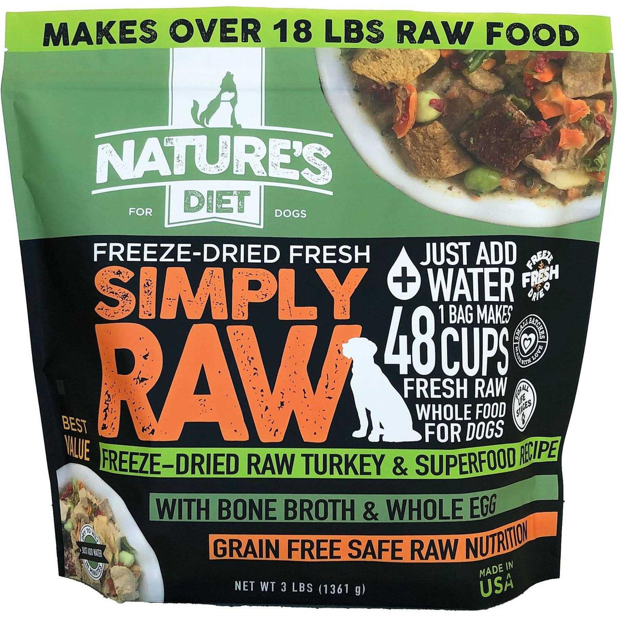 Freeze-Dried Raw Whole Food Meal M810