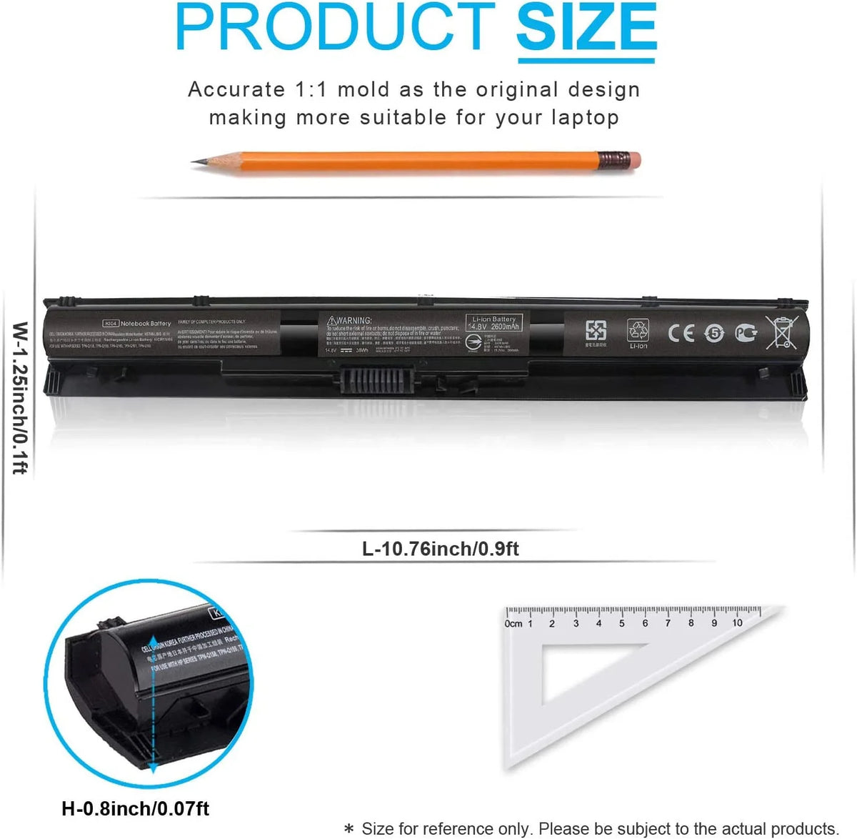 Pavilion 15-ab 15-an 17-g 14-ab Laptop Battery R2288