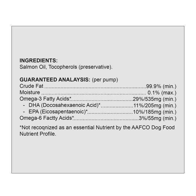 Salmon Oil Omega 3 Dog Food Supplement J339906