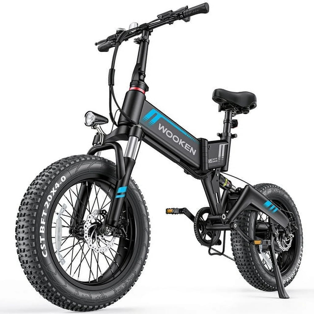 20''X4.0 Fat Tire 500W 20MPH Foldable Electric Bike H422