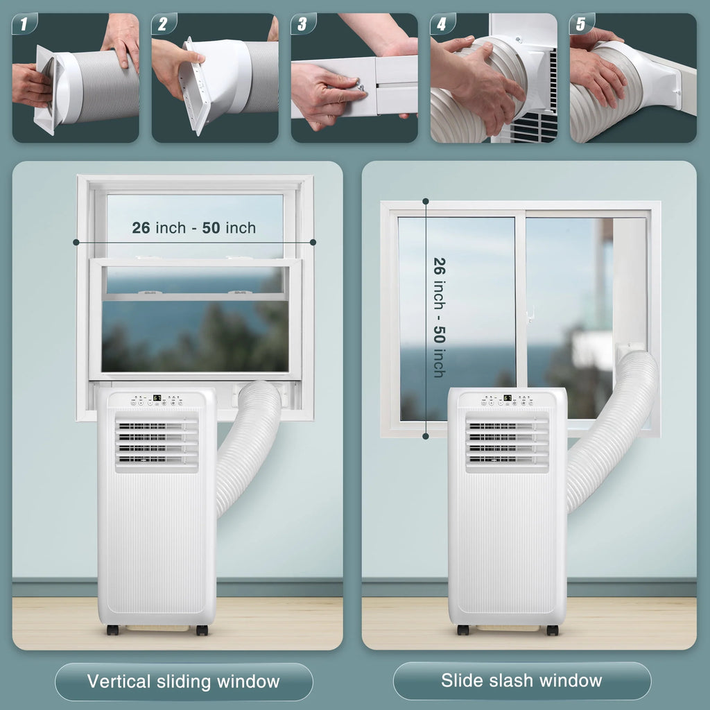 5000BTU Portable Air Conditioner 3 in 1 H722